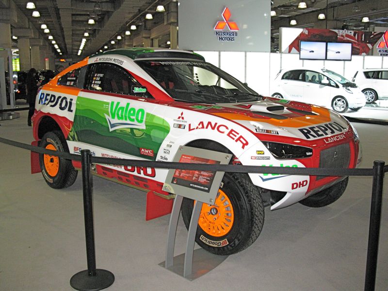 Mitsubishi Rally Car